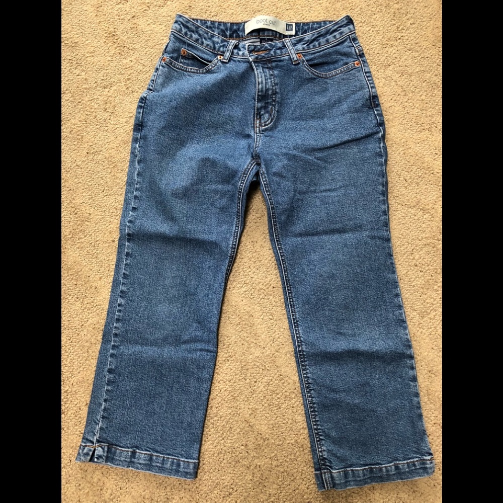 Gap Capri jeans boot cut